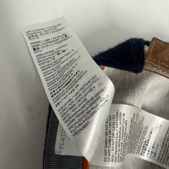 Eleventy Exclusive Logo Embroidered Ribbed Wool-Cashmere Baseball Cap - Picture 4 of 5